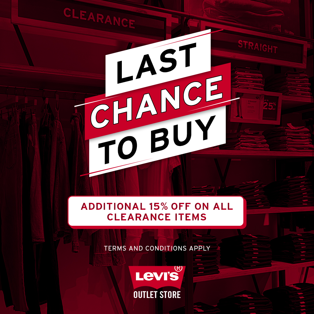 Levi's best sale clearance outlet